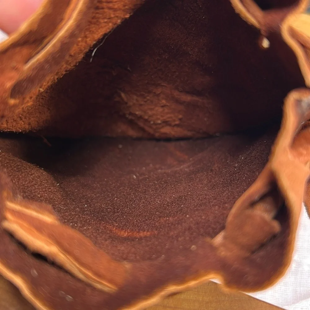 Frost River leather pull coin purse wallet